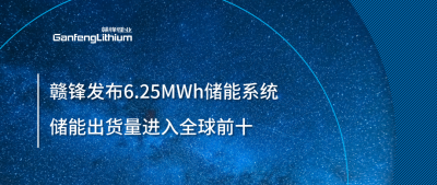 ESIE2025圓滿收官！贛鋒全新6.25MWh儲(chǔ)能系統(tǒng)成焦點(diǎn)，儲(chǔ)能出貨量進(jìn)入全球前十